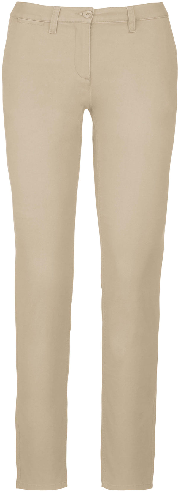 Calças chino de senhora Aveludadas-Beige-34 PT-RAG-Tailors-Fardas-e-Uniformes-Vestuario-Pro