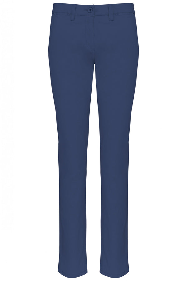 Calças chino de senhora Aveludadas-Deep Blue-34 PT-RAG-Tailors-Fardas-e-Uniformes-Vestuario-Pro