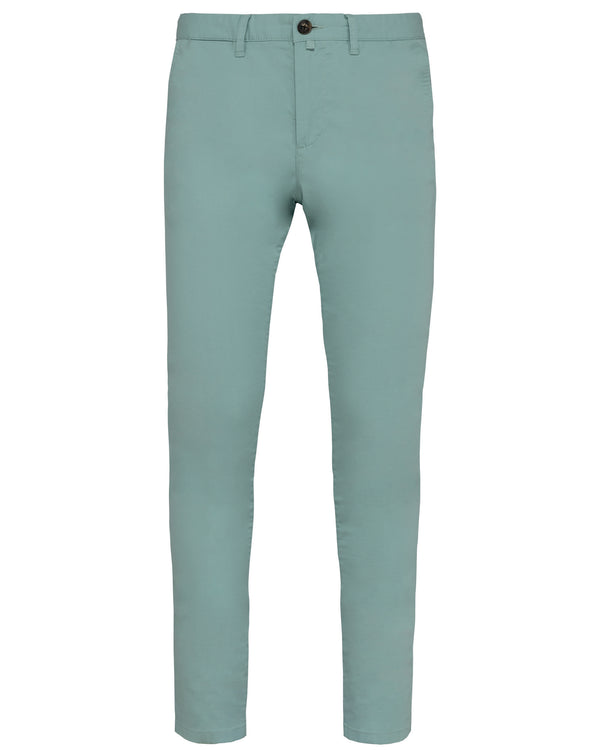 Calças chino eco-responsáveis para homem-Jade Green-36 PT (36 FR)-RAG-Tailors-Fardas-e-Uniformes-Vestuario-Pro