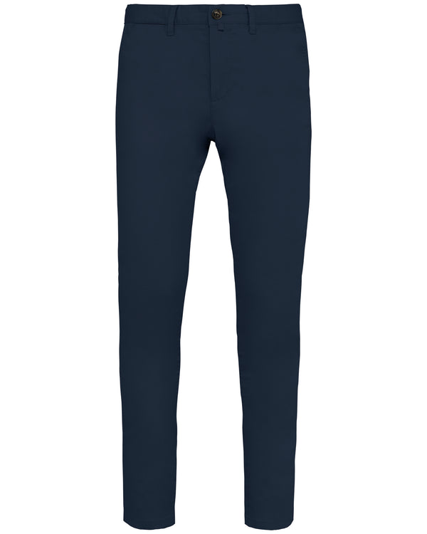 Calças chino eco-responsáveis para homem-Navy Blue-36 PT (36 FR)-RAG-Tailors-Fardas-e-Uniformes-Vestuario-Pro