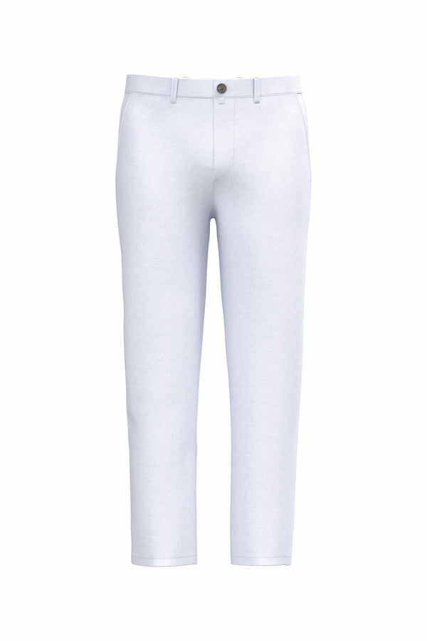 Calças chino eco-responsáveis para homem-White-36 PT (36 FR)-RAG-Tailors-Fardas-e-Uniformes-Vestuario-Pro