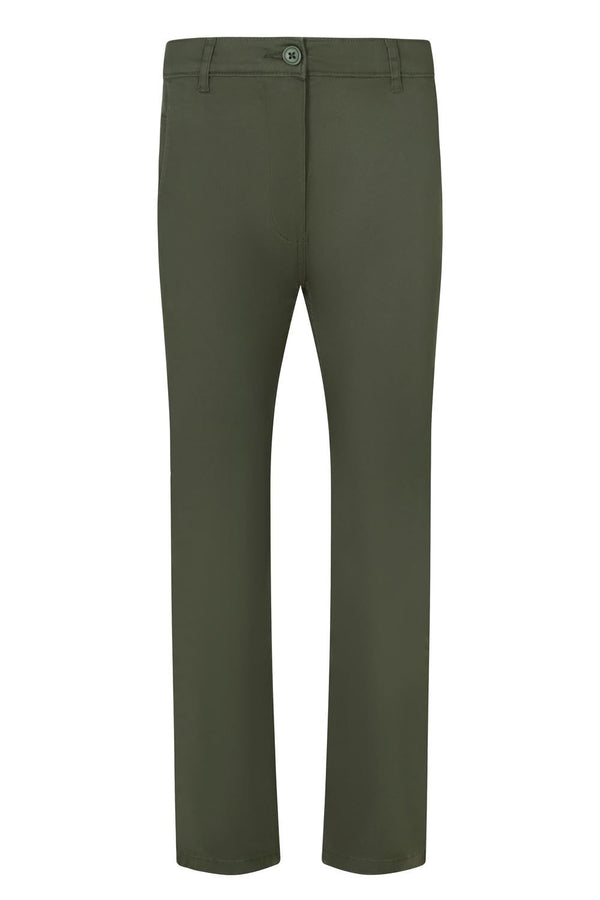 Calças chino stretch mulher-Verde Oliva - 36-34-RAG-Tailors-Fardas-e-Uniformes-Vestuario-Pro