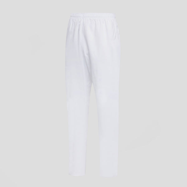 Calças com Elástico e Cordão Interior em Sarja-Branco - 101-XS-RAG-Tailors-Fardas-e-Uniformes-Vestuario-Pro