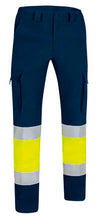 Blu navy/giallo fiore