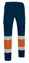 Blu Navy/Arancio Fiore