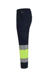Calças de Alta Visibilidade Bicolor Recicladas Forradas com Faixas Segmentadas-RAG-Tailors-Fardas-e-Uniformes-Vestuario-Pro