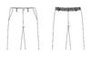 Calças de Cozinha Unissexo Vichy-RAG-Tailors-Fardas-e-Uniformes-Vestuario-Pro
