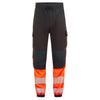 Schwarz/Orange