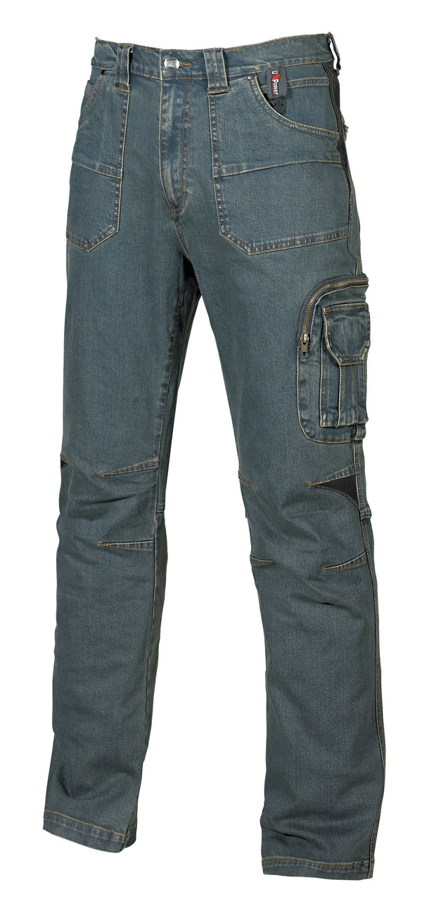 Calças de Ganga Trafic-Rust Jeans-38 FR - 44 IT-RAG-Tailors-Fardas-e-Uniformes-Vestuario-Pro