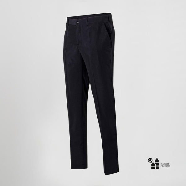 Calças de Homem de Microfibra de Vestir em Tecido Reciclado-Preto - 001-36-RAG-Tailors-Fardas-e-Uniformes-Vestuario-Pro