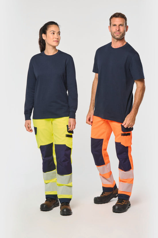 Calças de Segurança em Material Reciclado Multibolsos Unissexo-RAG-Tailors-Fardas-e-Uniformes-Vestuario-Pro
