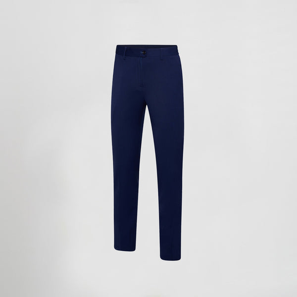 Calças de Senhora Cintura Elástica Taffora-Azul Marinho - 104-36-RAG-Tailors-Fardas-e-Uniformes-Vestuario-Pro