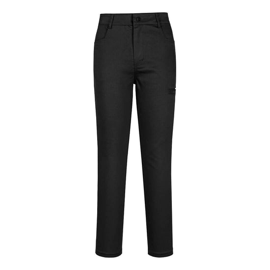 Calças de Trabalho Flexíveis para Mulher KX3-Preto-24-RAG-Tailors-Fardas-e-Uniformes-Vestuario-Pro