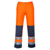 Calças de Trabalho Seville Hi-Vis Contrast-Laranja/marinho-S-RAG-Tailors-Fardas-e-Uniformes-Vestuario-Pro