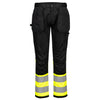 Calças de Trabalho WX2 Eco Alta Visibilidade com Bolsos Coldre Classe 1-Amarelo/preto-28-RAG-Tailors-Fardas-e-Uniformes-Vestuario-Pro