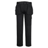 Calças de Trabalho com Bolsos de Coldre Essential-Preto Curto-28-RAG-Tailors-Fardas-e-Uniformes-Vestuario-Pro