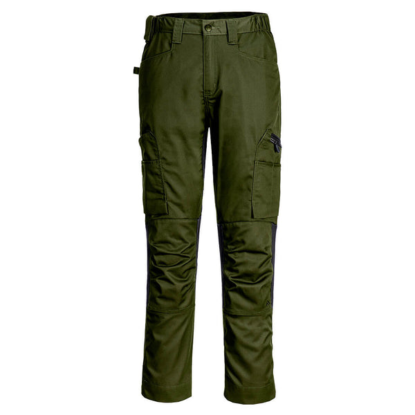 Calças de comércio WX2 Eco Stretch-Verde Oliva-42-RAG-Tailors-Fardas-e-Uniformes-Vestuario-Pro