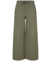 Calças de jogging eco-responsáveis de senhora-Khaki-XS-RAG-Tailors-Fardas-e-Uniformes-Vestuario-Pro