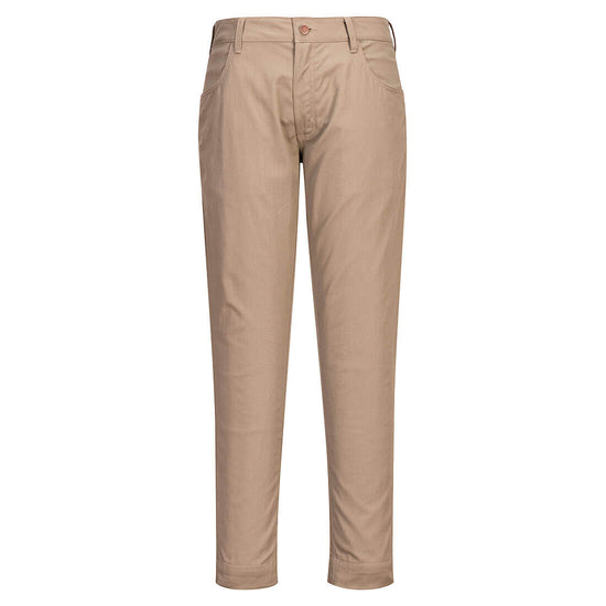 Calças de trabalho Bizflame 88/12 Stretch FR-Caqui-30-RAG-Tailors-Fardas-e-Uniformes-Vestuario-Pro