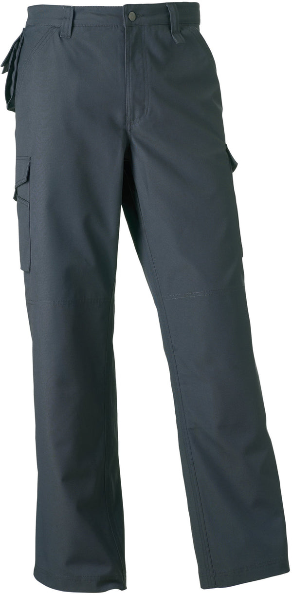 Calças de trabalho Heavy Duty-Convoy Grey-44 EU (28 UK)-RAG-Tailors-Fardas-e-Uniformes-Vestuario-Pro