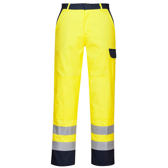 Calças de trabalho Hi-Vis Bizflame-Amarelo-S-RAG-Tailors-Fardas-e-Uniformes-Vestuario-Pro