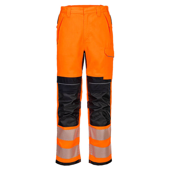 Calças de trabalho PW3 FR HVO-Laranja/Preto-UK26" DE42 FR34 EU40-RAG-Tailors-Fardas-e-Uniformes-Vestuario-Pro