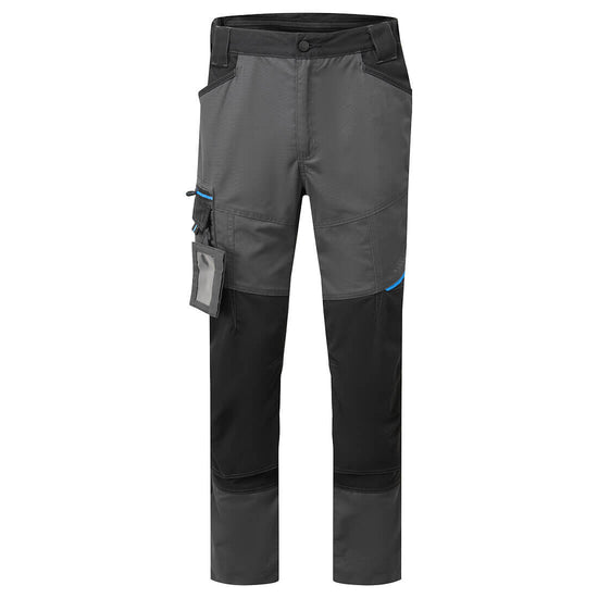 Calças de trabalho WX3 Slim Fit-Cinza Metal-UK28" DE44 FR36 EU42-RAG-Tailors-Fardas-e-Uniformes-Vestuario-Pro