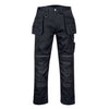 Calças de trabalho com coldre em algodão PW3-Preto-28-RAG-Tailors-Fardas-e-Uniformes-Vestuario-Pro