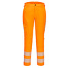 Calças de trabalho elásticas RWS Hi-Vis-Laranja-46E-RAG-Tailors-Fardas-e-Uniformes-Vestuario-Pro