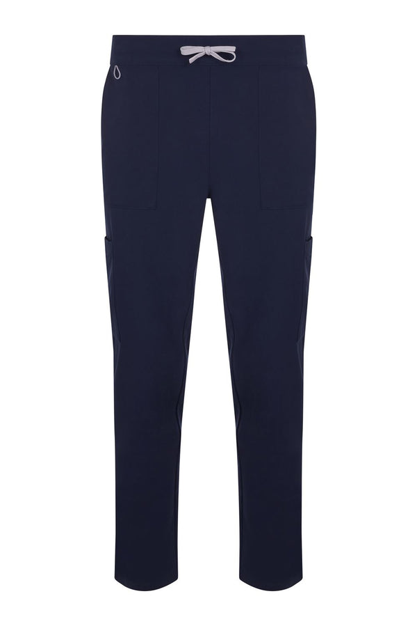 Calças estilo pijama PureStretch retas Unissexo Essential-Azul Meia Noite-XS-RAG-Tailors-Fardas-e-Uniformes-Vestuario-Pro