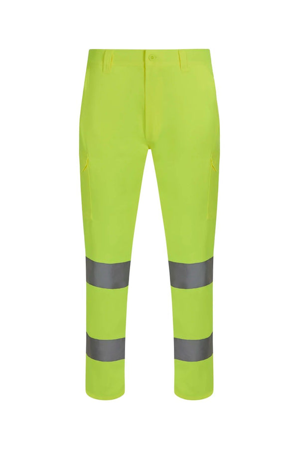 Calças multibolsos de alta visibilidade-Amarelo Fluorescente - 20-S-RAG-Tailors-Fardas-e-Uniformes-Vestuario-Pro