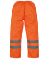 Calças para a chuva respiráveis Hi-Vis Soft Flex-Hi Vis Orange-S-RAG-Tailors-Fardas-e-Uniformes-Vestuario-Pro