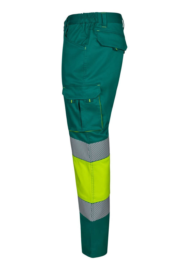 Calças stretch bicolor faixas refletoras segmentadas-RAG-Tailors-Fardas-e-Uniformes-Vestuario-Pro