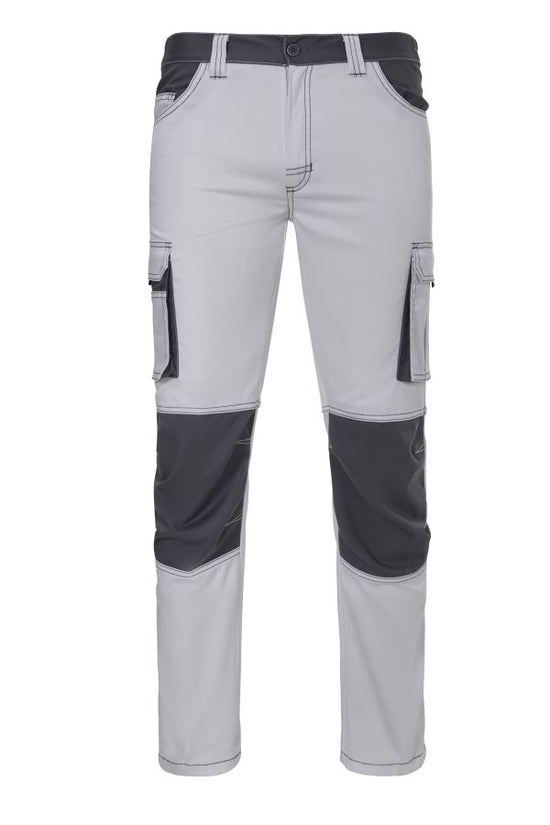 Calças stretch bicolores com corte slim fit - Solid Match-RAG-Tailors-Fardas-e-Uniformes-Vestuario-Pro