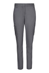 Calças stretch multibolsos de mulher-Cinza - 08-34-RAG-Tailors-Fardas-e-Uniformes-Vestuario-Pro