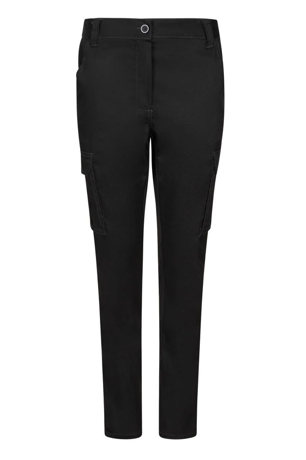 Calças stretch multibolsos de mulher-Preto - 00-34-RAG-Tailors-Fardas-e-Uniformes-Vestuario-Pro