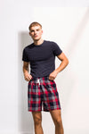 Calções com motivo tartan-RAG-Tailors-Fardas-e-Uniformes-Vestuario-Pro