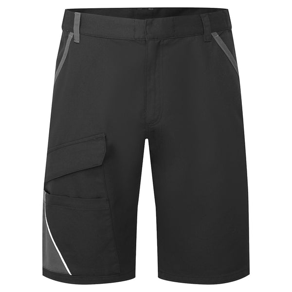 Calções de Algodão de Dois Tons WX1-Preto/cinzento-28-RAG-Tailors-Fardas-e-Uniformes-Vestuario-Pro