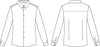 Camisa Alessandro de Homem de Riscas Bicolores Slim Fit-RAG-Tailors-Fardas-e-Uniformes-Vestuario-Pro