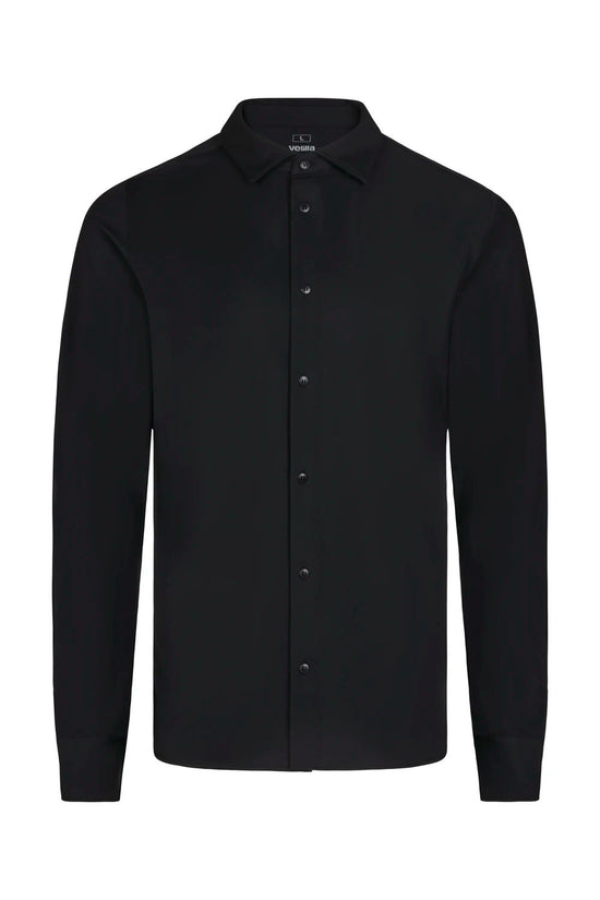 Camisa Antirrugas de Homem-Preto - 00-S-RAG-Tailors-Fardas-e-Uniformes-Vestuario-Pro