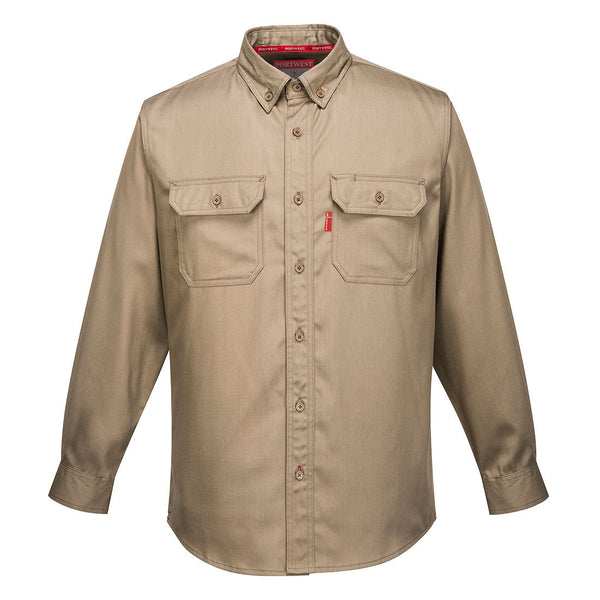 Camisa Bizflame 88/12 FR-Caqui-S-RAG-Tailors-Fardas-e-Uniformes-Vestuario-Pro