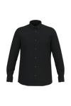Camisa De Homem Grécia Manga Comprida Em Oxford De Tratamento Fácil-Preto-M-RAG-Tailors-Fardas-e-Uniformes-Vestuario-Pro