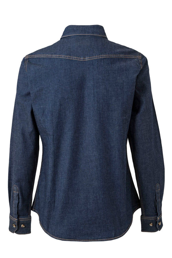 Camisa Demin Senhora Gracieira-RAG-Tailors-Fardas-e-Uniformes-Vestuario-Pro
