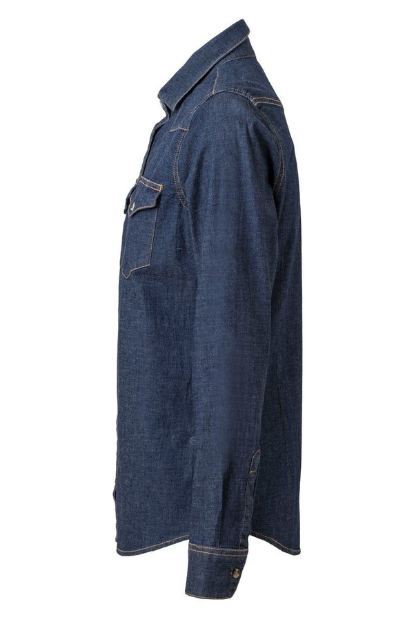 Camisa Demin Senhora Gracieira-RAG-Tailors-Fardas-e-Uniformes-Vestuario-Pro