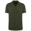 Camisa Eco-Responsável de Algodão com Estilo Moderno-Washed Organic Khaki-S-RAG-Tailors-Fardas-e-Uniformes-Vestuario-Pro