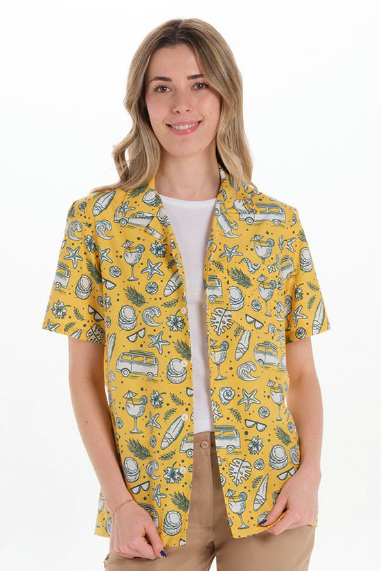 Camisa Estampada Cóctel Unissexo-Estampado - 002-XS / (SP)-RAG-Tailors-Fardas-e-Uniformes-Vestuario-Pro