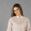 Camisa Feminina Meio-Linho Alessa-RAG-Tailors-Fardas-e-Uniformes-Vestuario-Pro