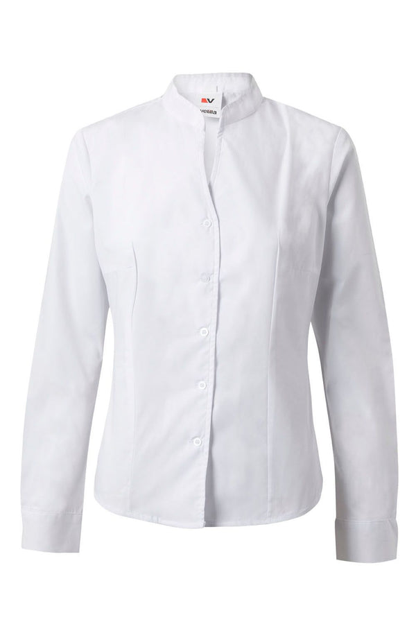 Camisa Gola Mao Mulher-Branco-S-RAG-Tailors-Fardas-e-Uniformes-Vestuario-Pro
