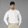 Camisa Homem Linho/Algodão Sea-Branco-S-RAG-Tailors-Fardas-e-Uniformes-Vestuario-Pro
