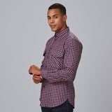 Camisa Homem Slim Fit Xadrez Fausto